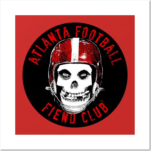 ATLANTA FOOTBALL FIEND CLUB Wall Art by unsportsmanlikeconductco